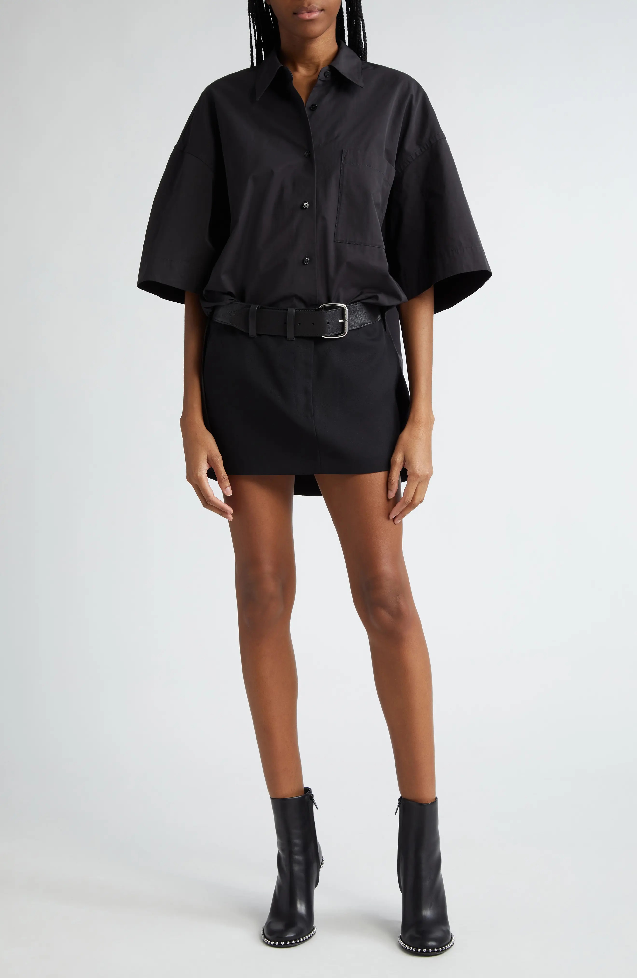 Alexander wang hybrid shirt dress online