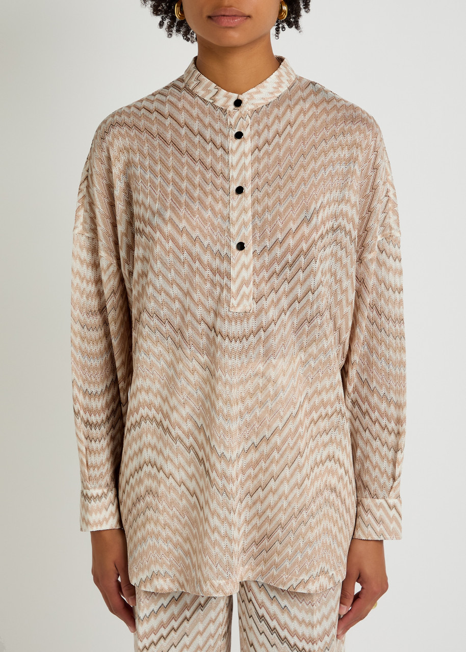 Missoni Zigzag Fine-knit Blouse - 2