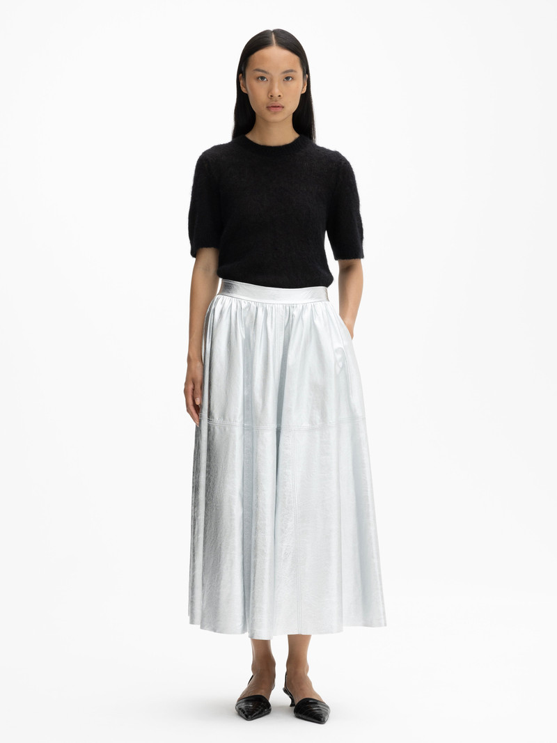 House of Dagmar Leather skirt outlook