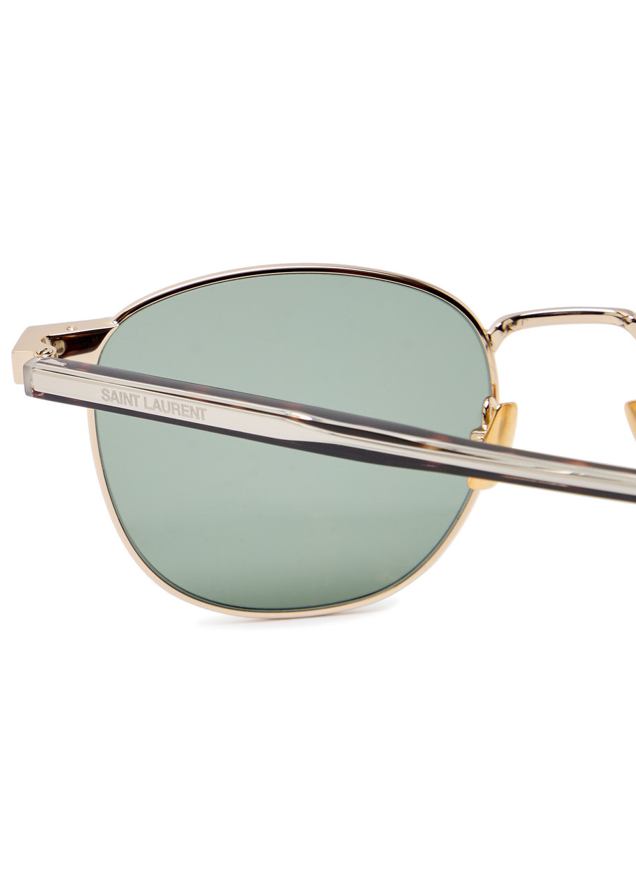 Saint Laurent Round-frame Resin Sunglasses - 3