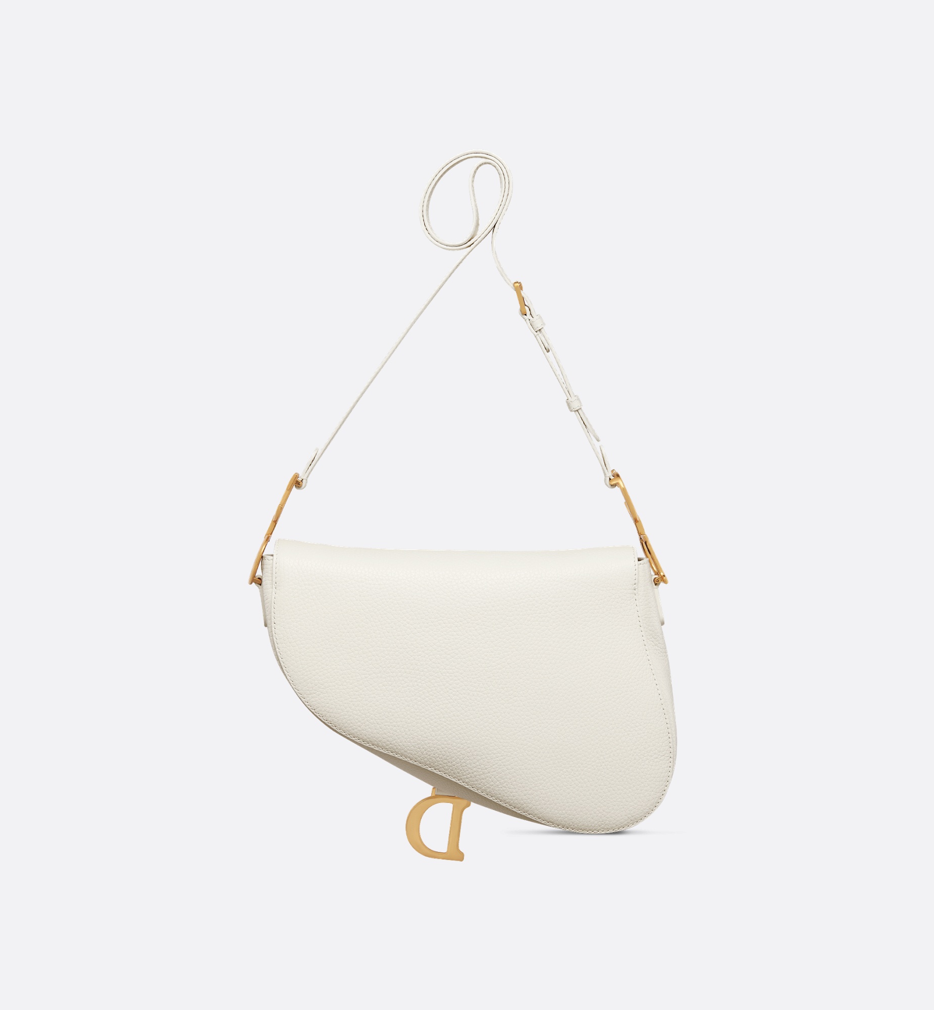 Large Soft Saddle Bag with Strap - 3