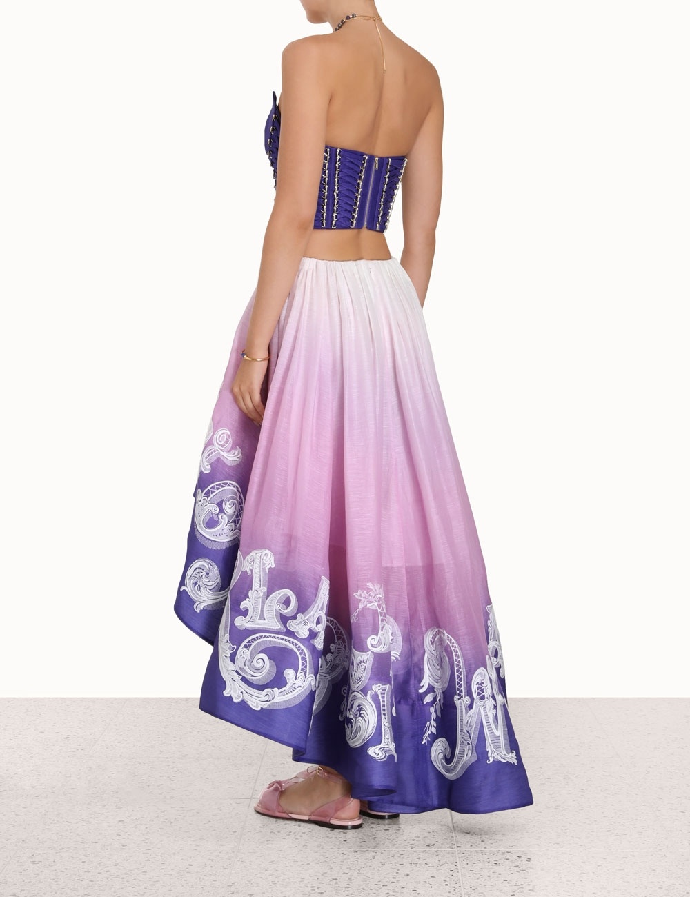 TAMA WRAP MIDI SKIRT - 4