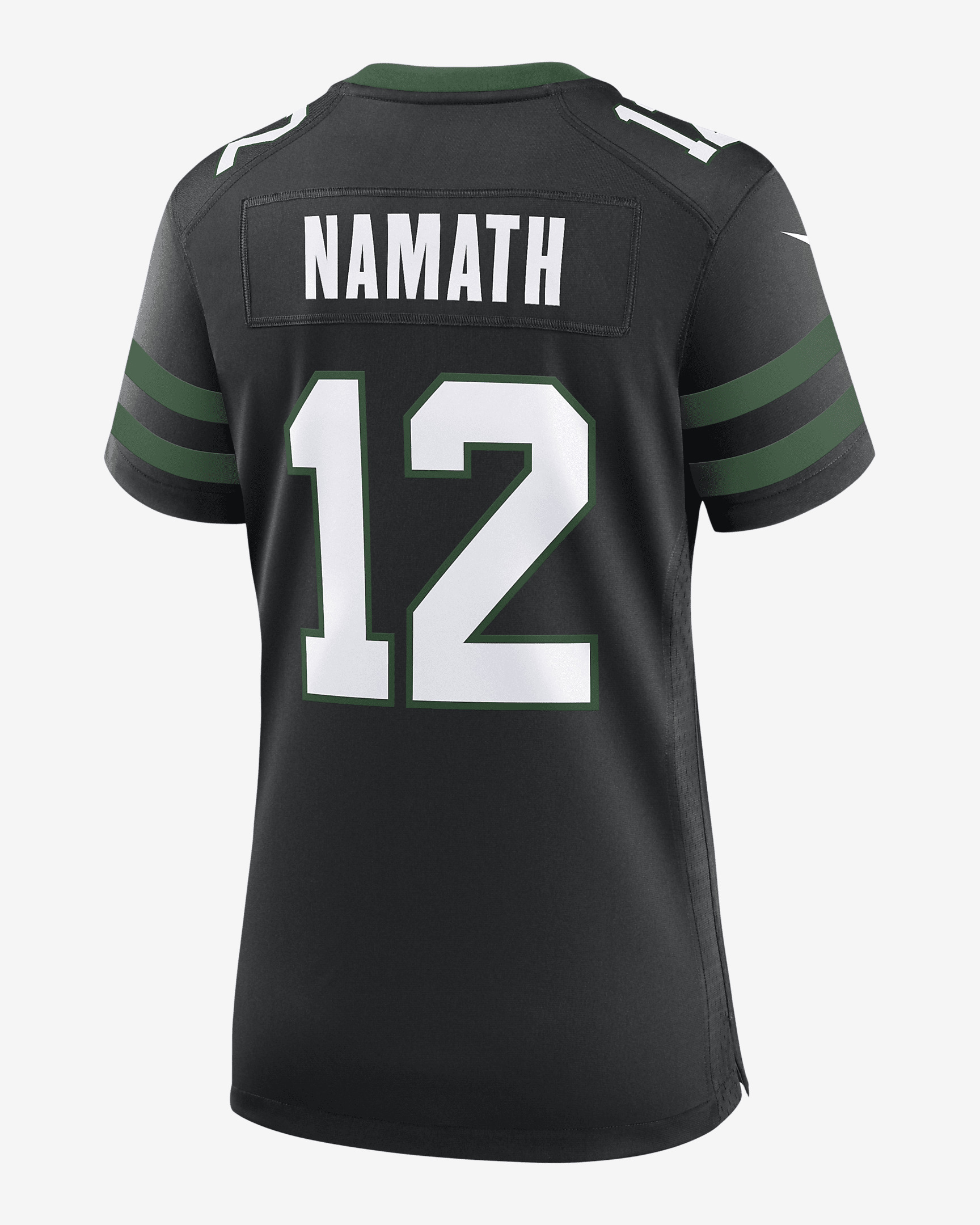 Joe Namath New York Jets Women's Nike NFL Game Football Jersey - 2