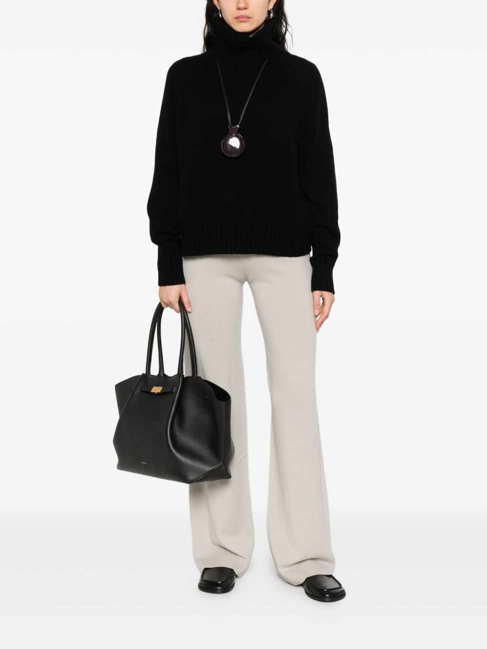 high-neck sweater - 2