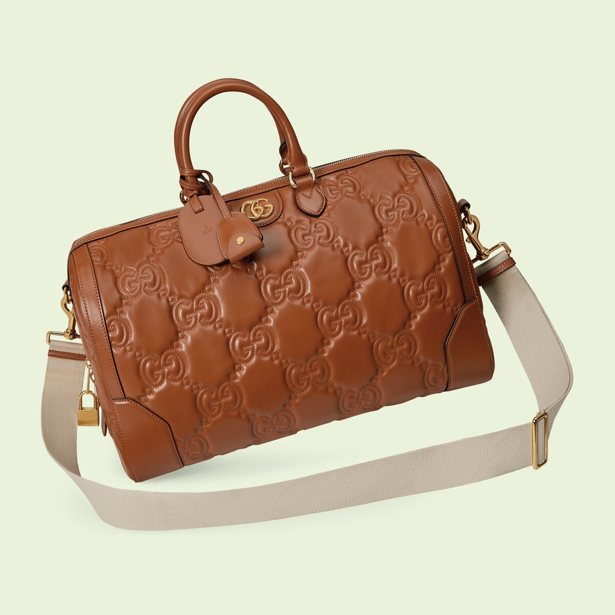 GG matelassé duffle bag - 4