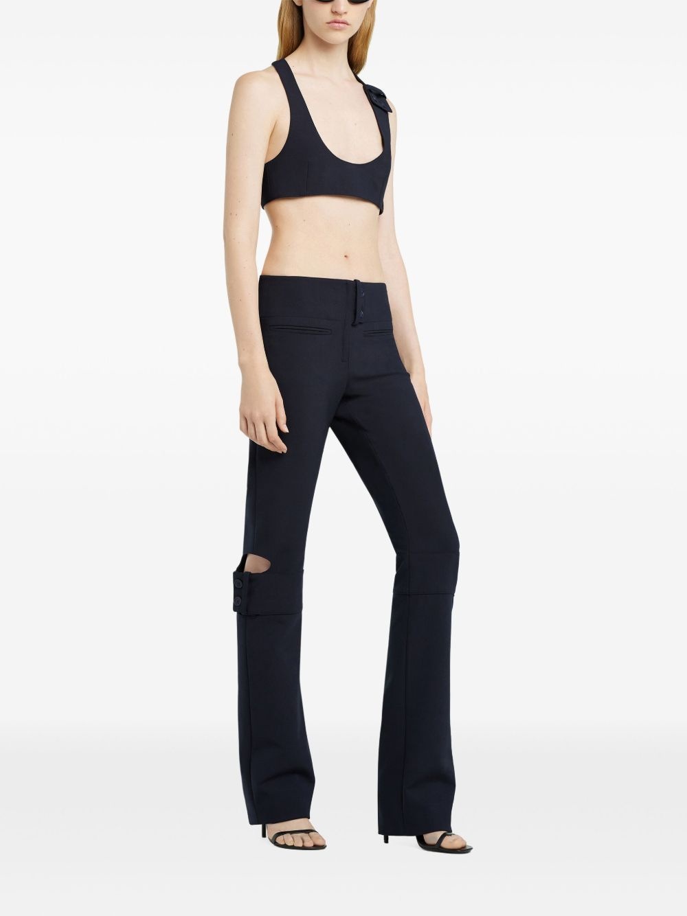 double-buckle trousers - 3