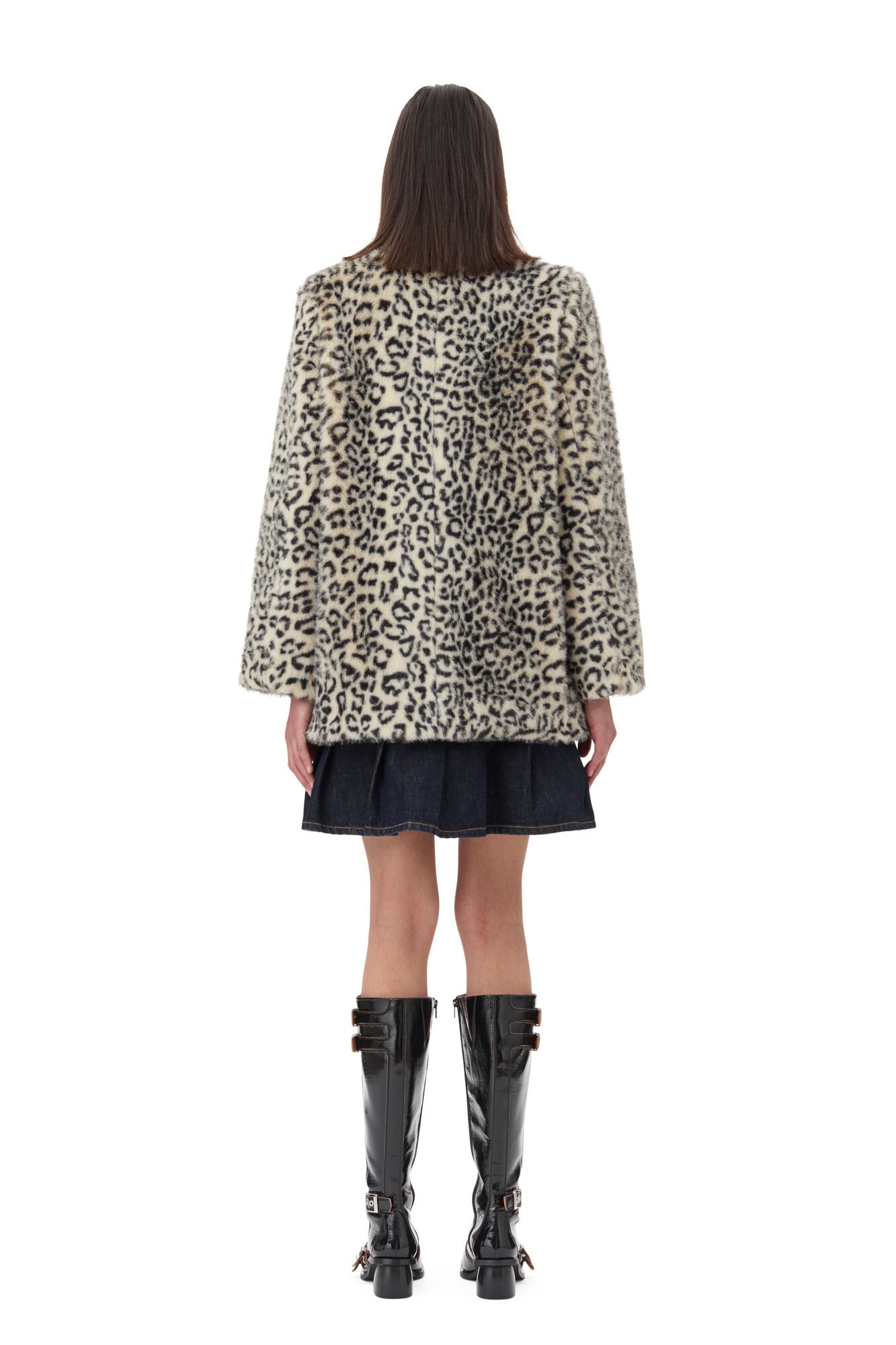 LEOPARD FAUX FUR JACKET - 6