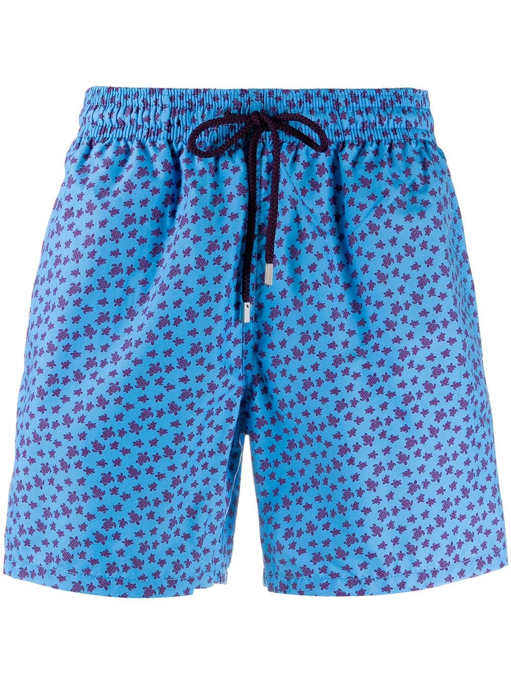 turtle-print swim shorts - 1