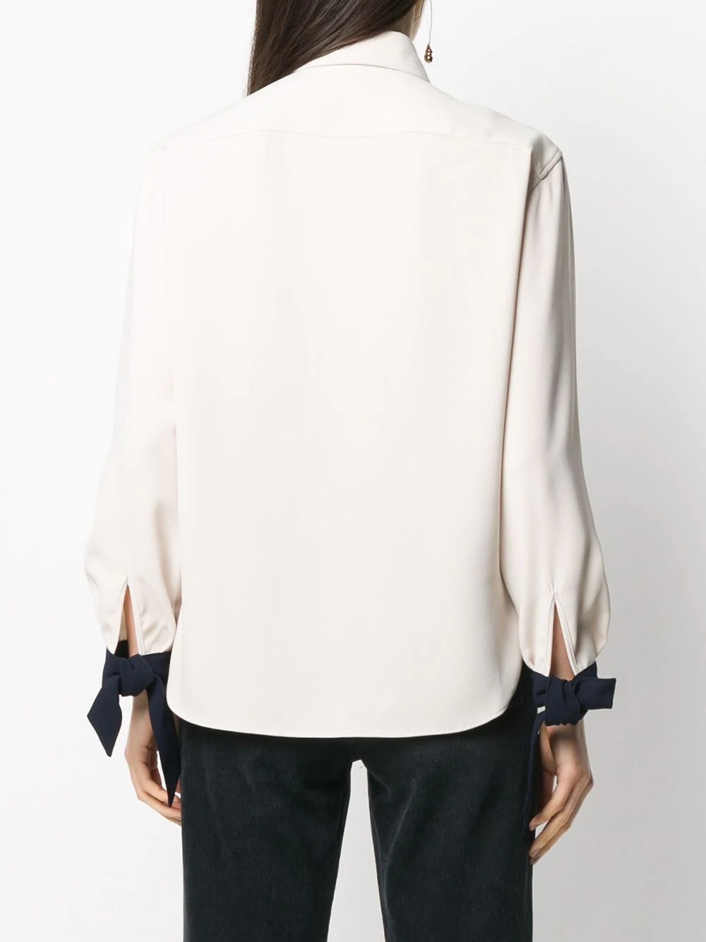 crepe shirt - 4