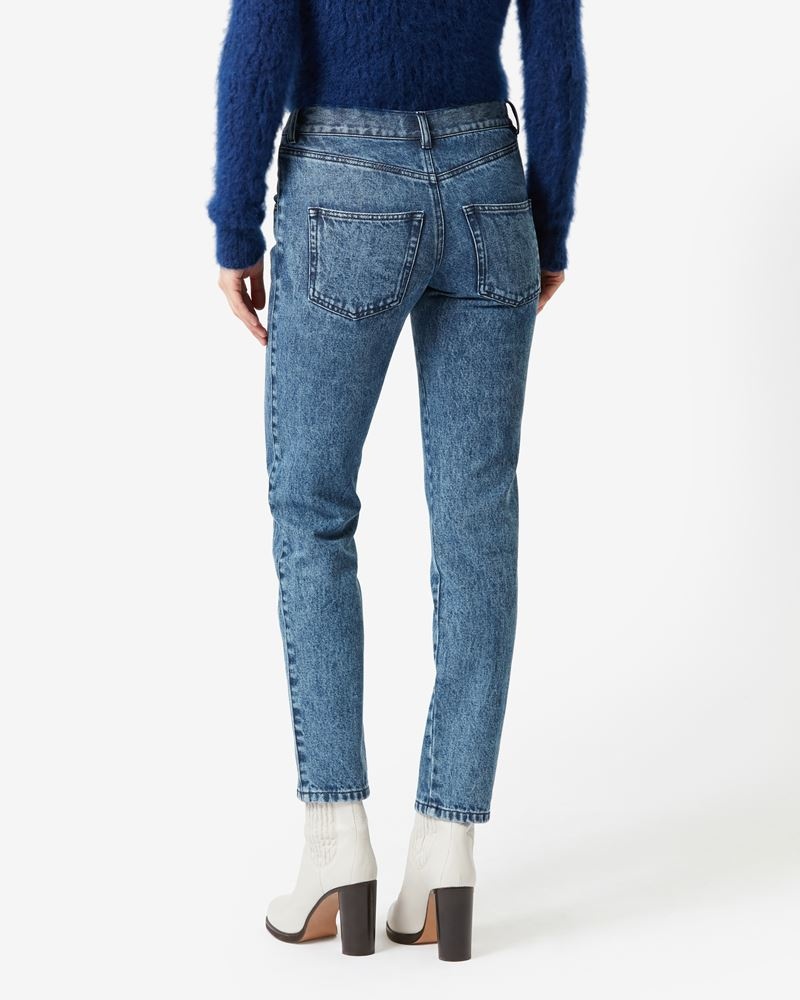 VIKIRA STRAIGHT-CUT JEANS - 5