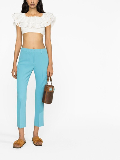 Etro cropped tailored trousers outlook