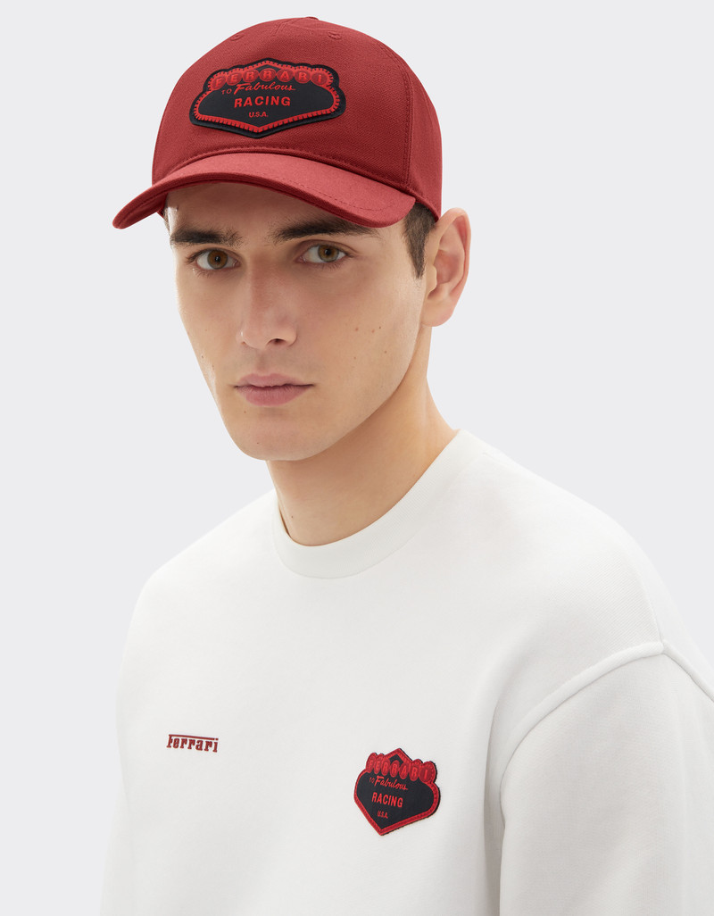 Ferrari Cotton baseball cap outlook