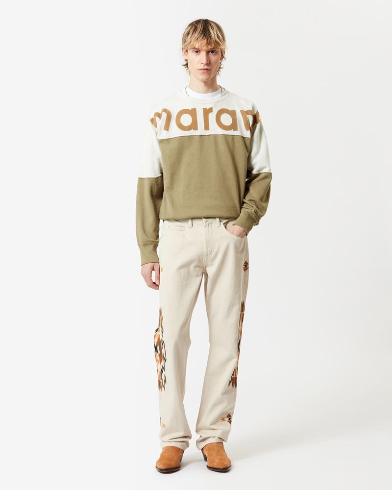 HOWLEY TWO-TONE "MARANT" SWEATSHIRT - 2