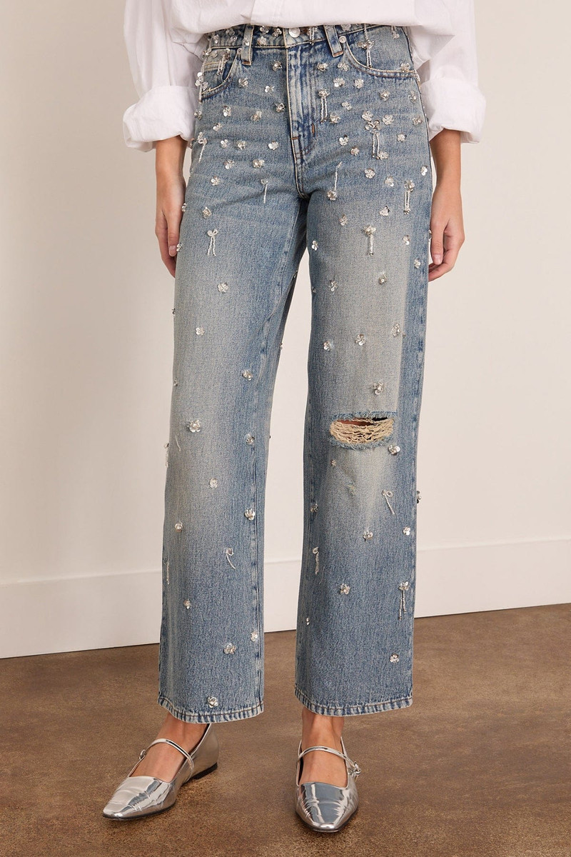 Zealand Embellished Pant in Hollywood 3