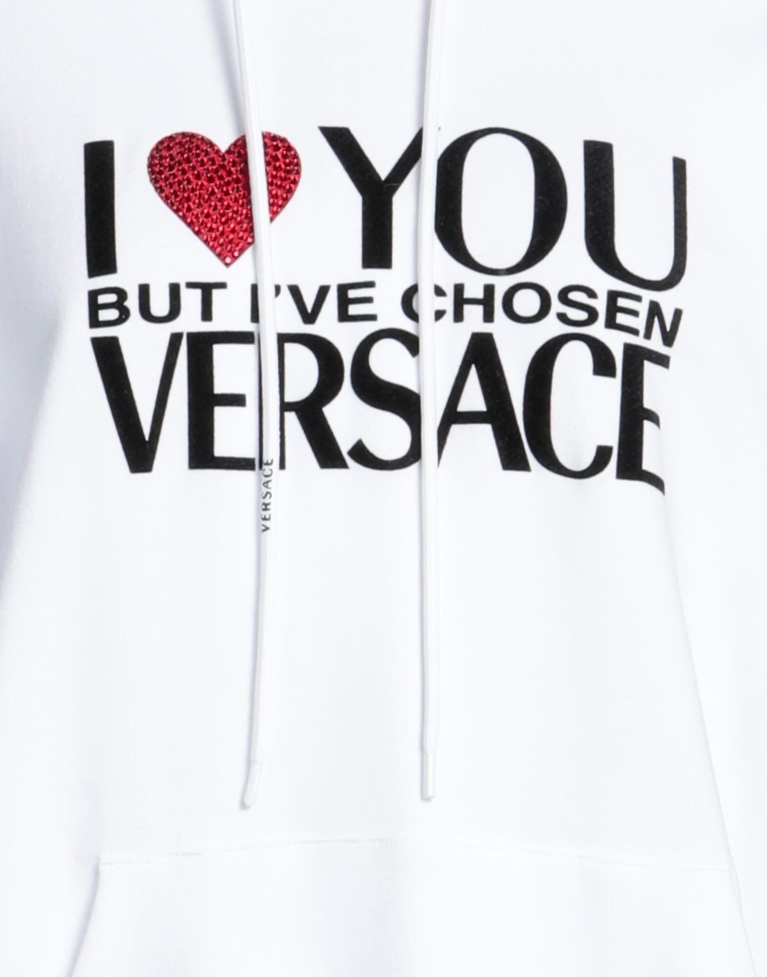 White Women's Hooded Sweatshirt - 4