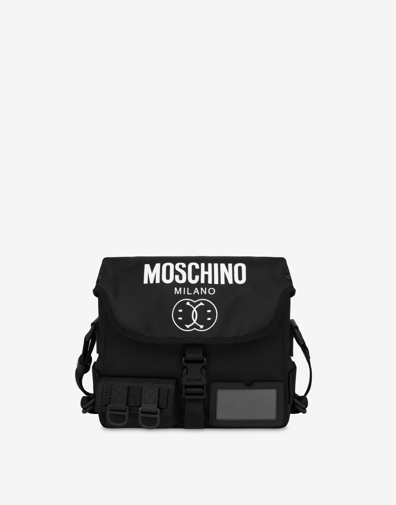 DOUBLE SMILEY® NYLON MESSENGER BAG 1