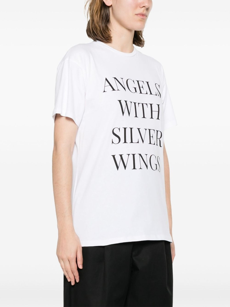 slogan-print cotton T-shirt 3