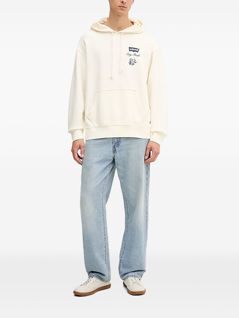 Levi's logo-print hoodie outlook