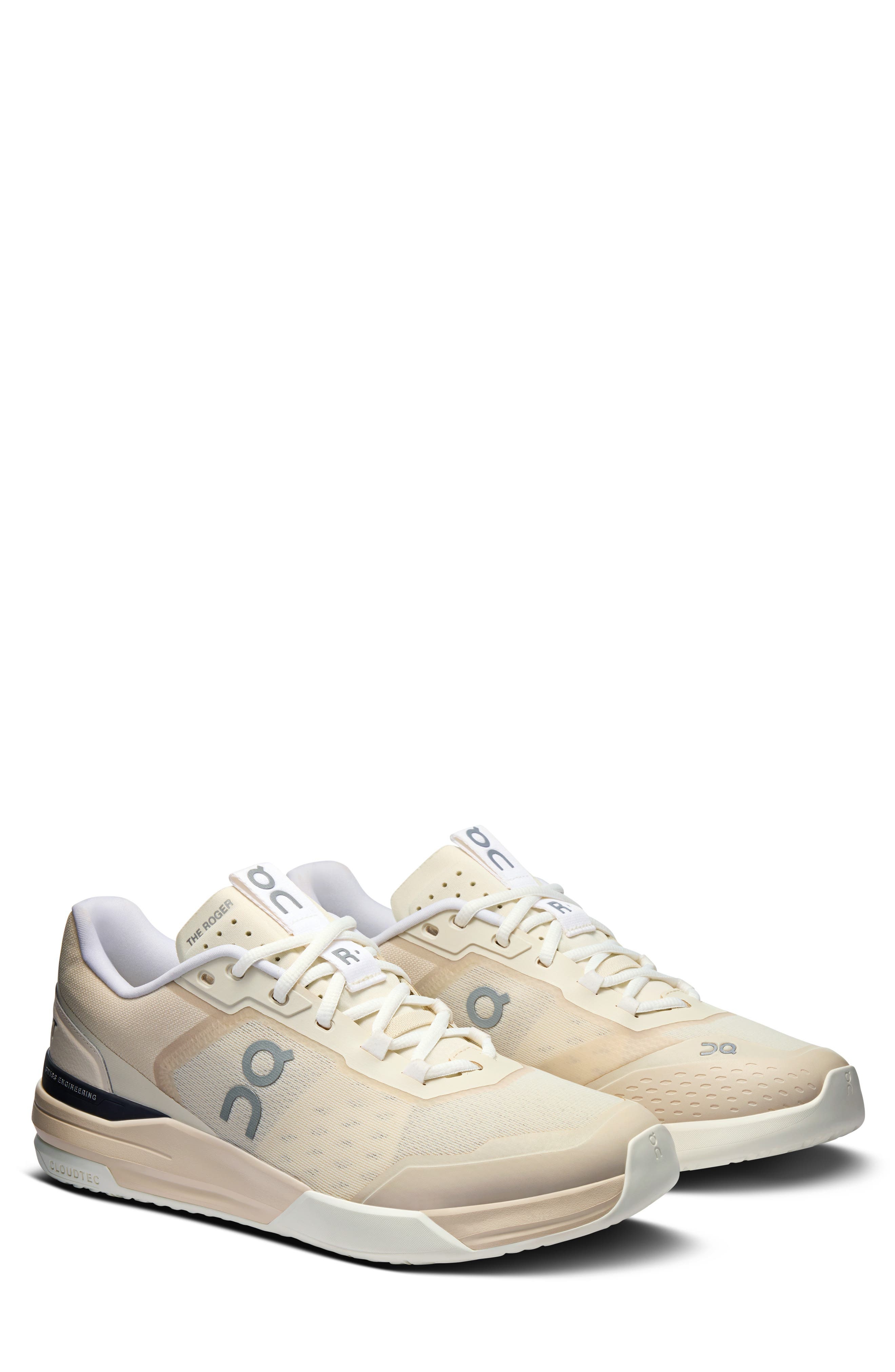 On THE ROGER Adv Pro Tennis Shoe in Cream/Black at Nordstrom - 1