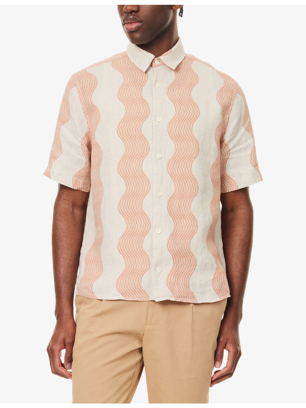 Antonio Long-Sleeve Linen Shirt - 3