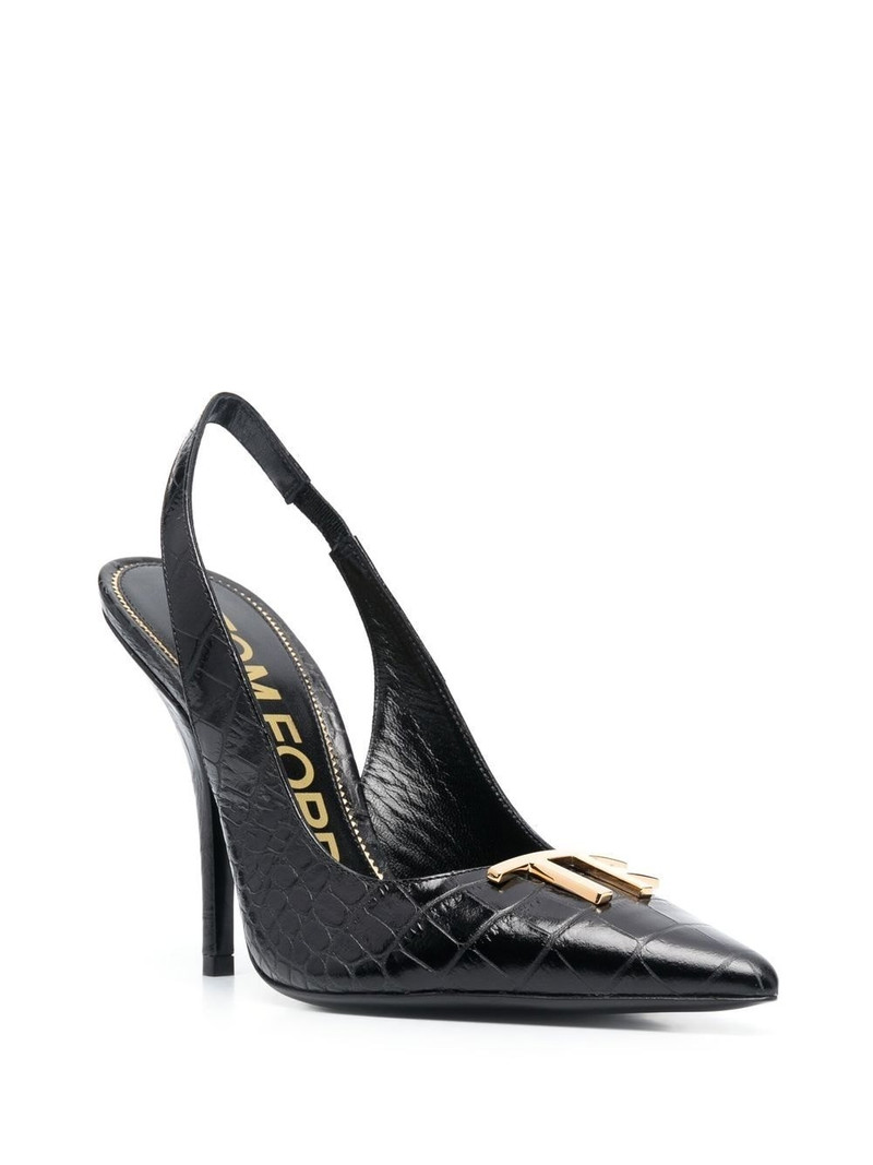 TOM FORD TF logo-detail 110mm pumps outlook