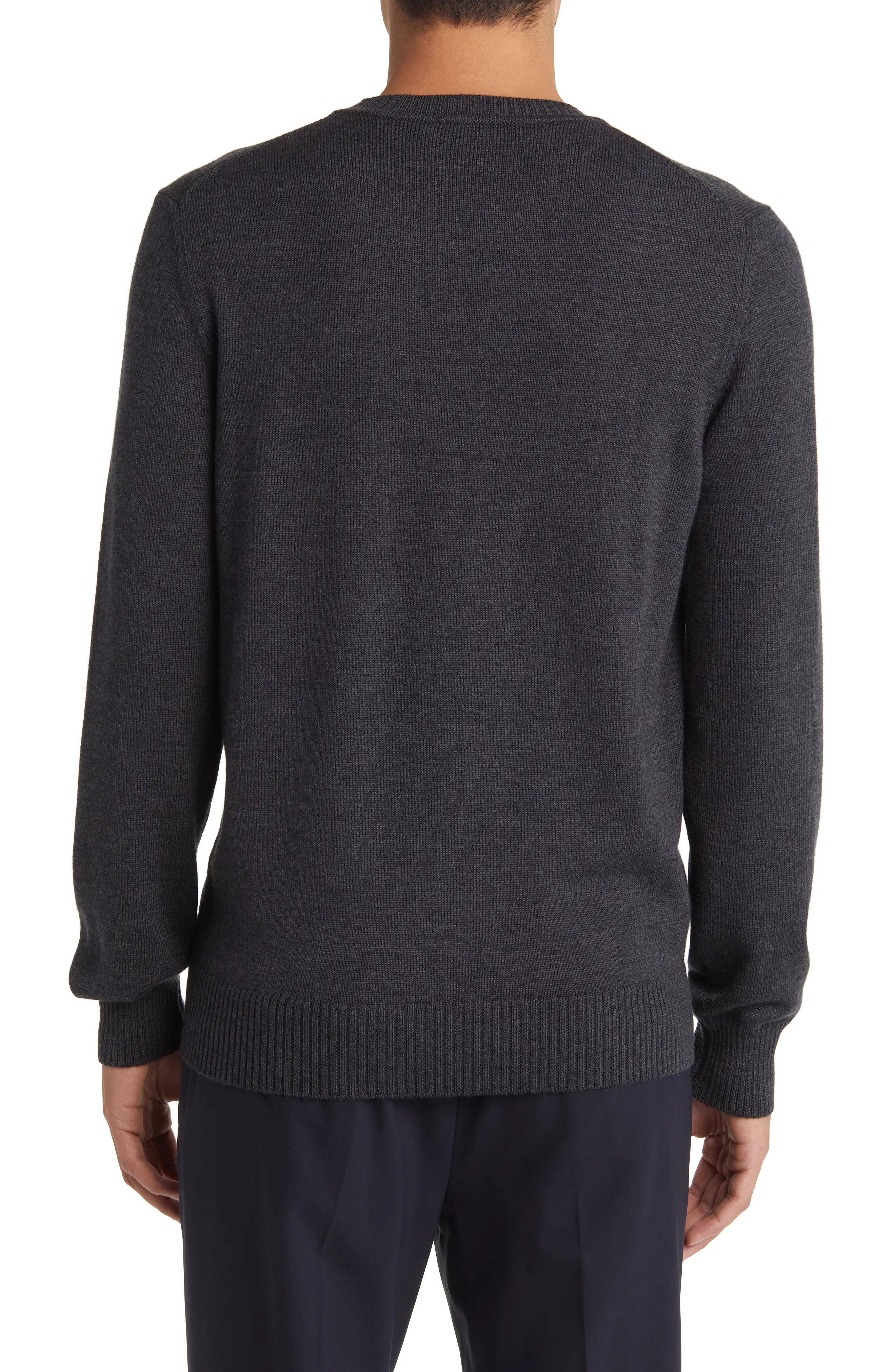 Wool Crewneck Sweater - 2