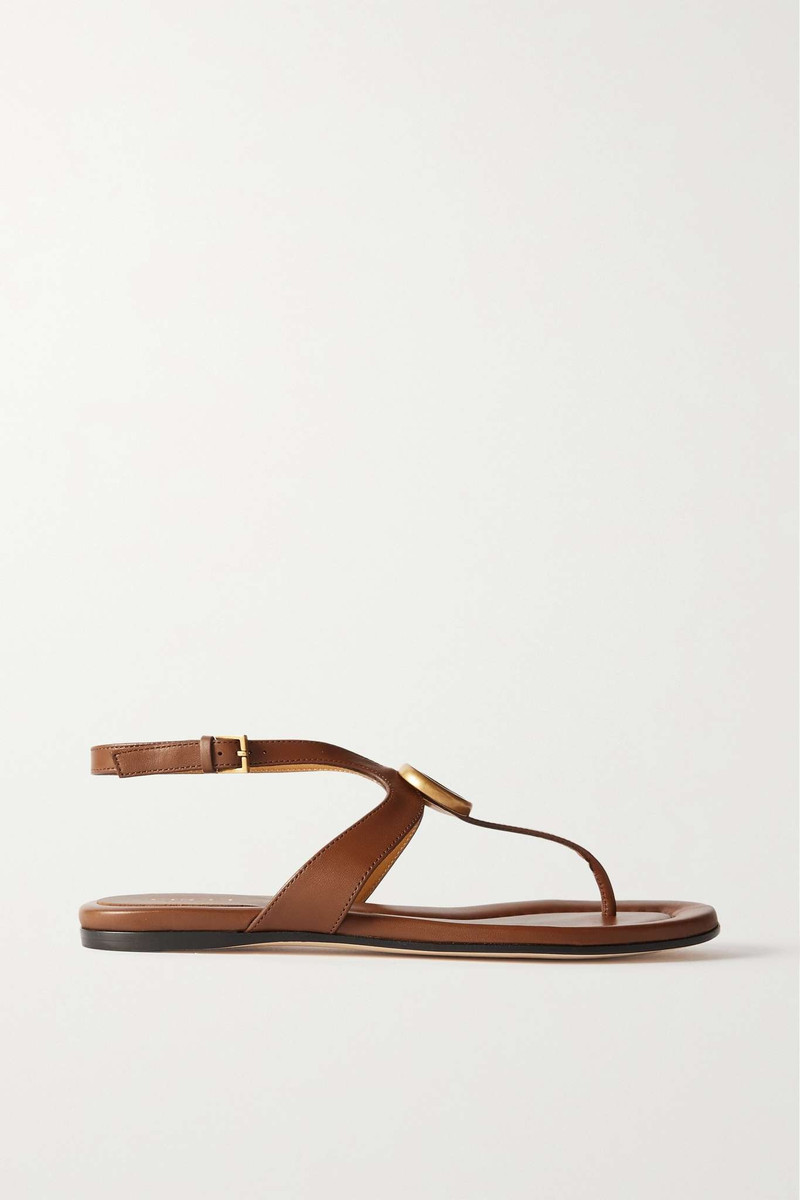 Marmont logo-embellished leather sandals 1