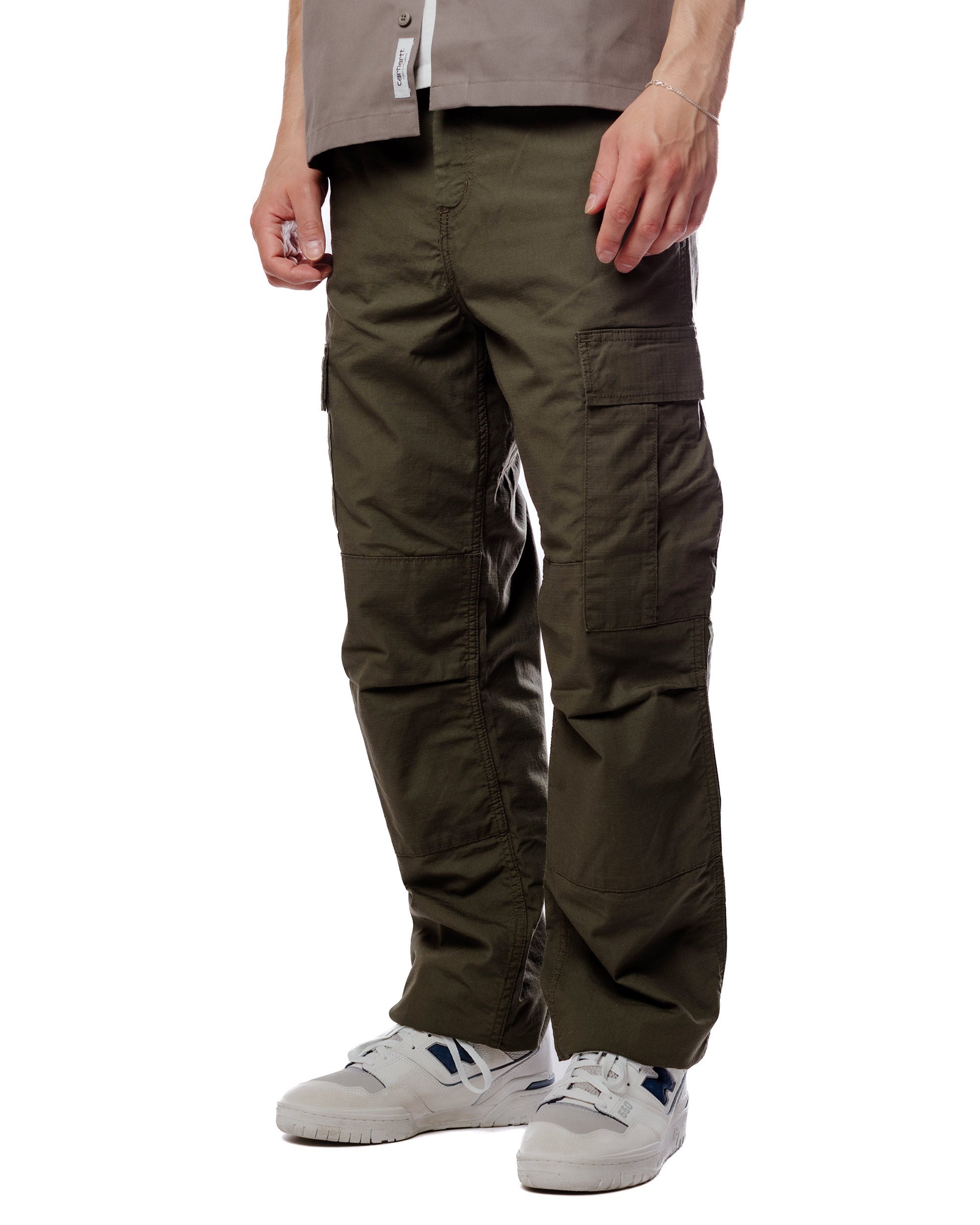 Carhartt W.I.P. Regular Cargo Pant Cypress Rinsed - 3