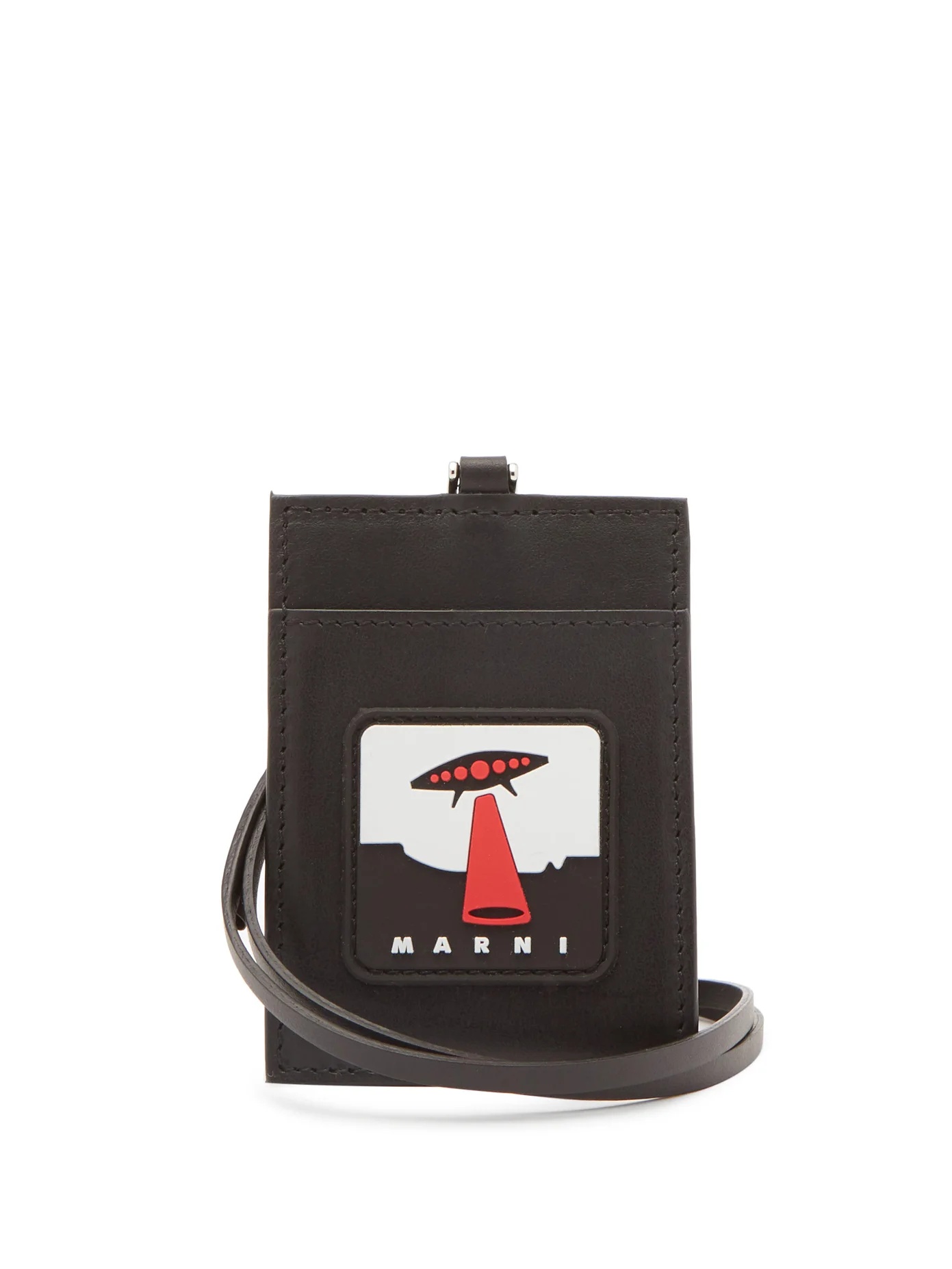 UFO leather cardholder pouch - 1