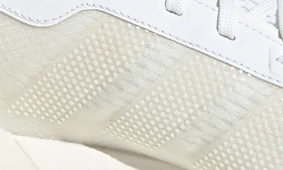 Avryn Sneaker in White/Metallic/Crystal - 10