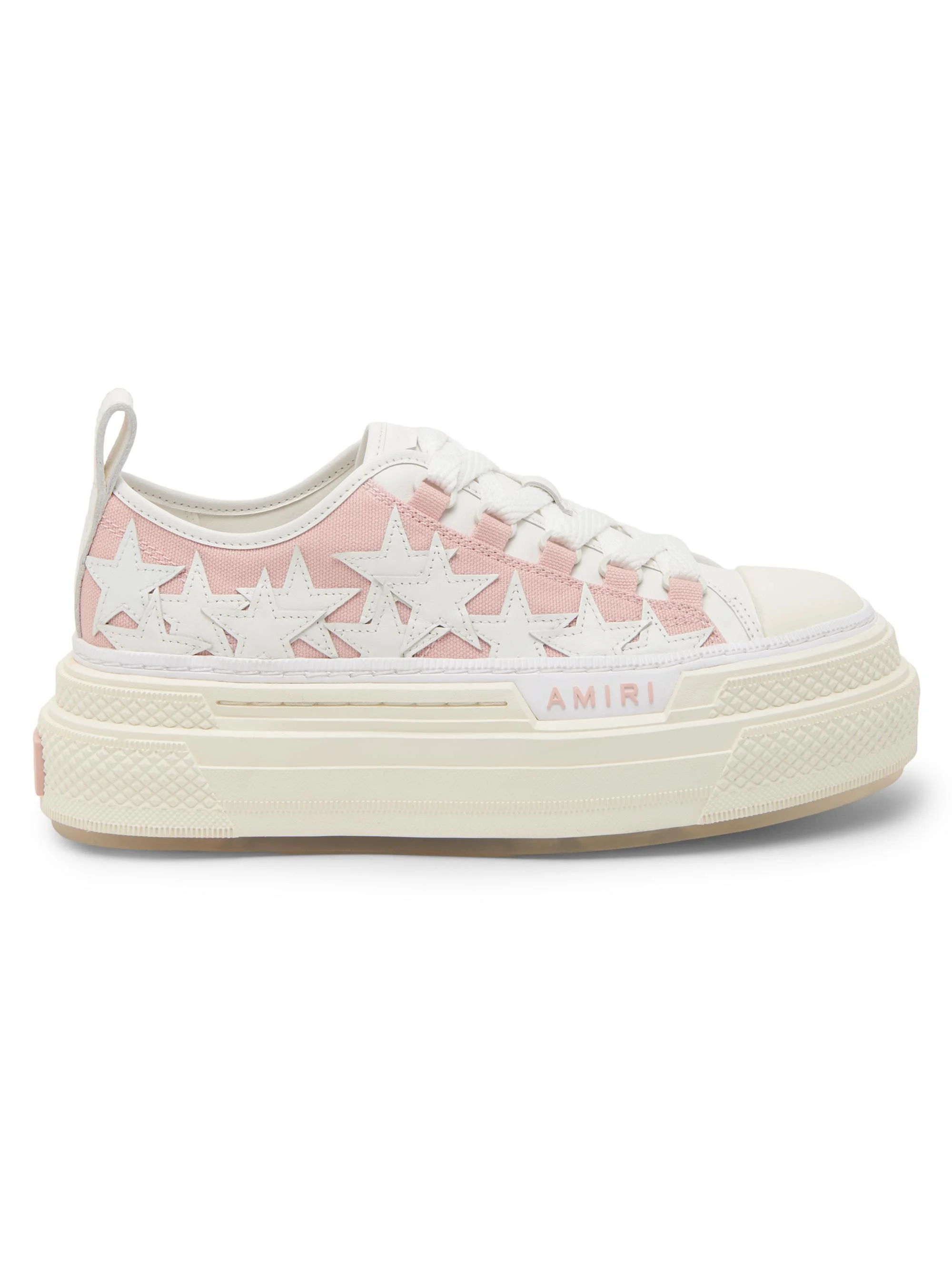Women's Stars Court Cotton Low-Top Sneakers - Evening Sand - 1