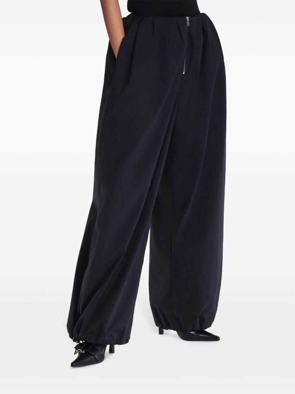 Blouson wide-leg trousers - 7