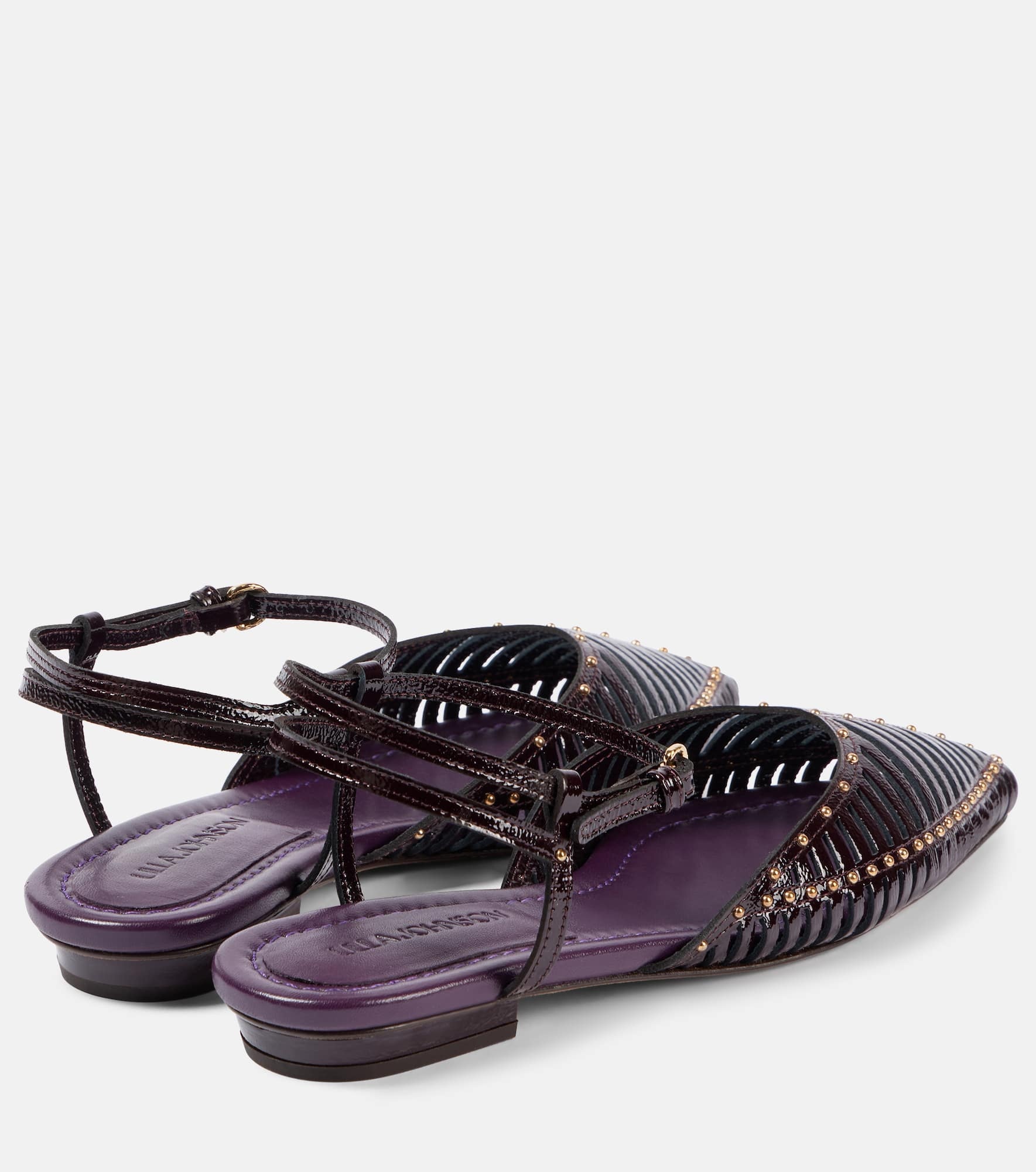 Violette patent leather flats - 2