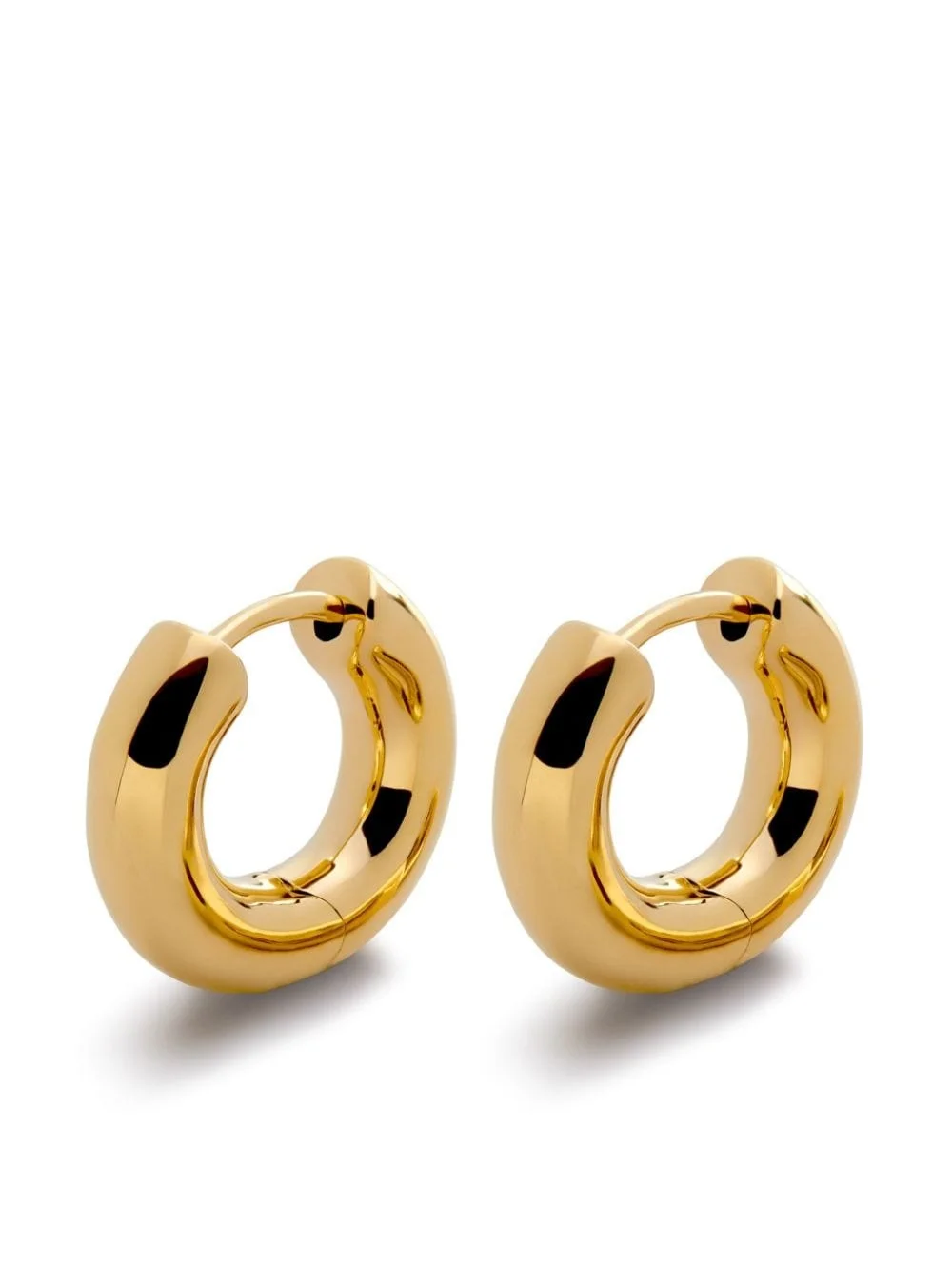 Essential huggie earrings - 1