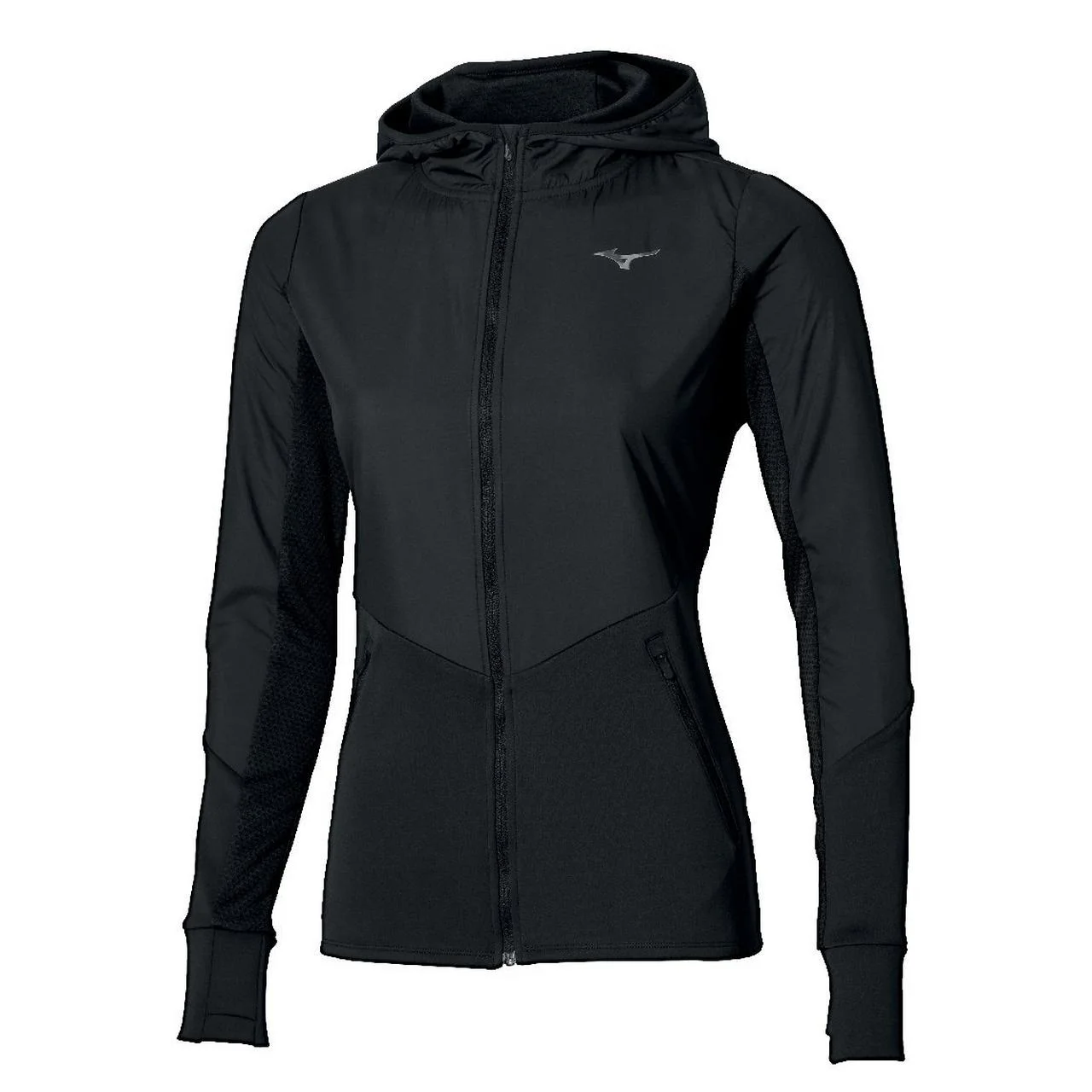 Women's Warmalite Hybrid Full Zip Hooded Long Sleeve - 1