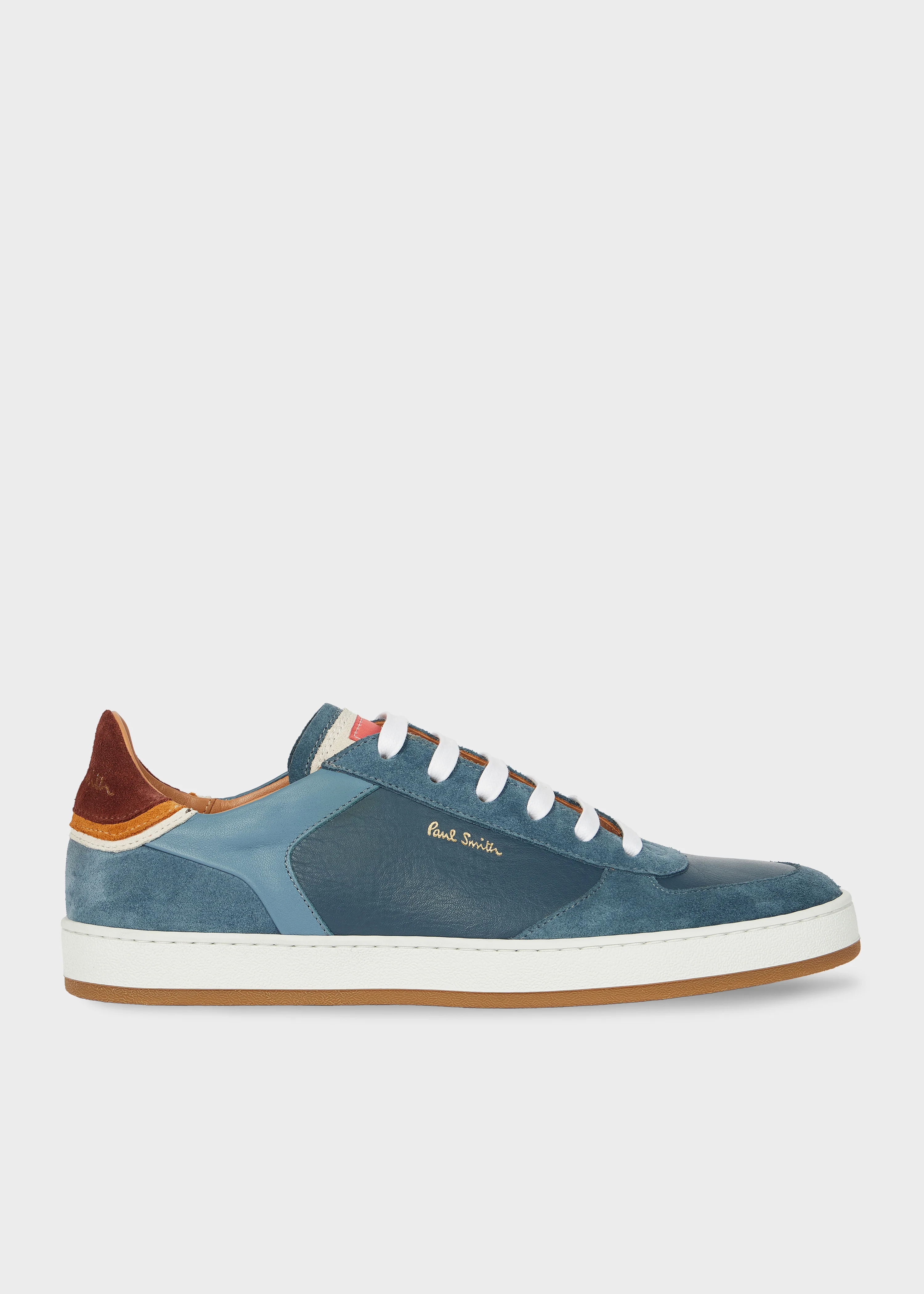Light Blue 'Destry' Trainers - 1