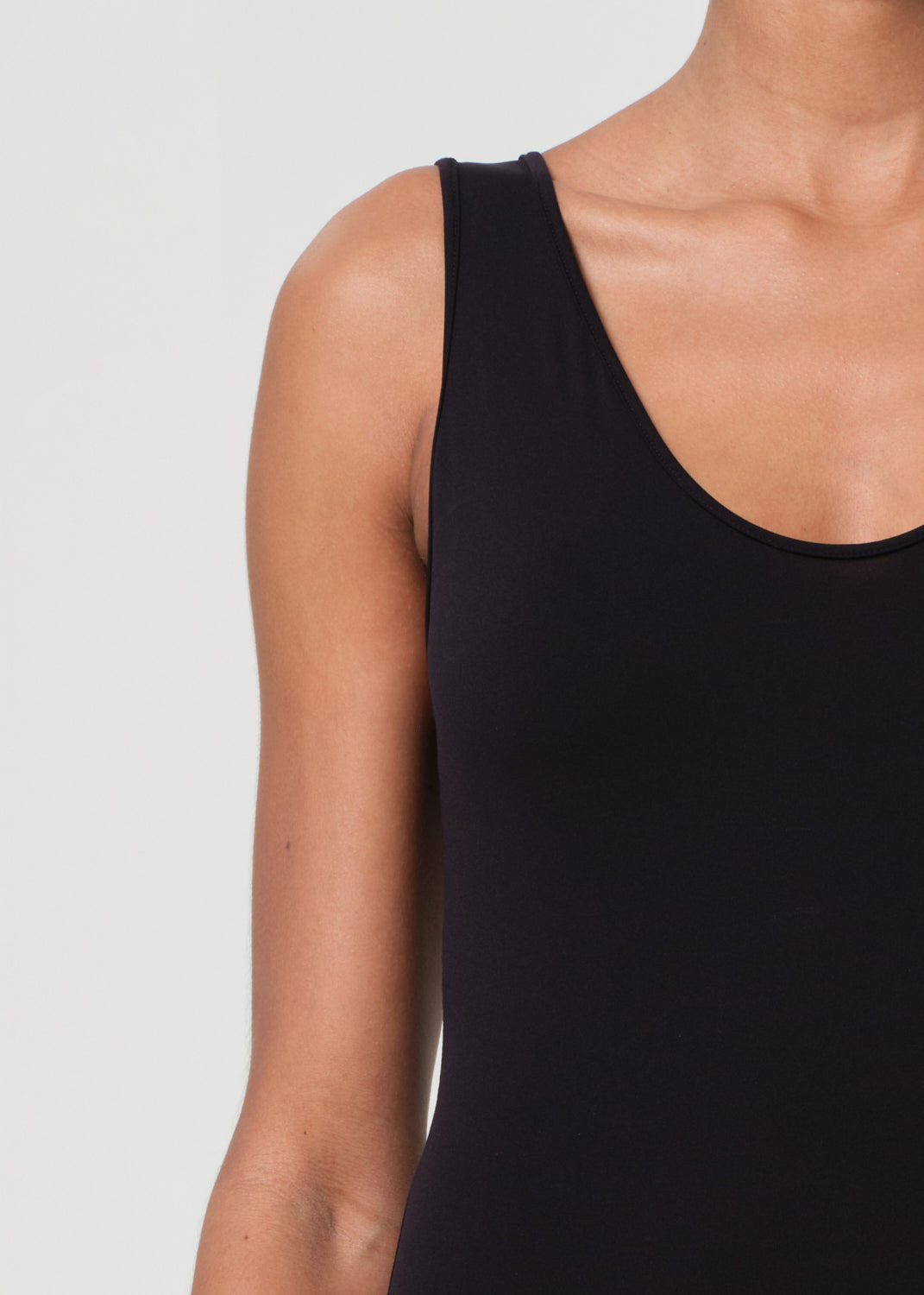 TORA TANK BODYSUIT IN BLACK - 6