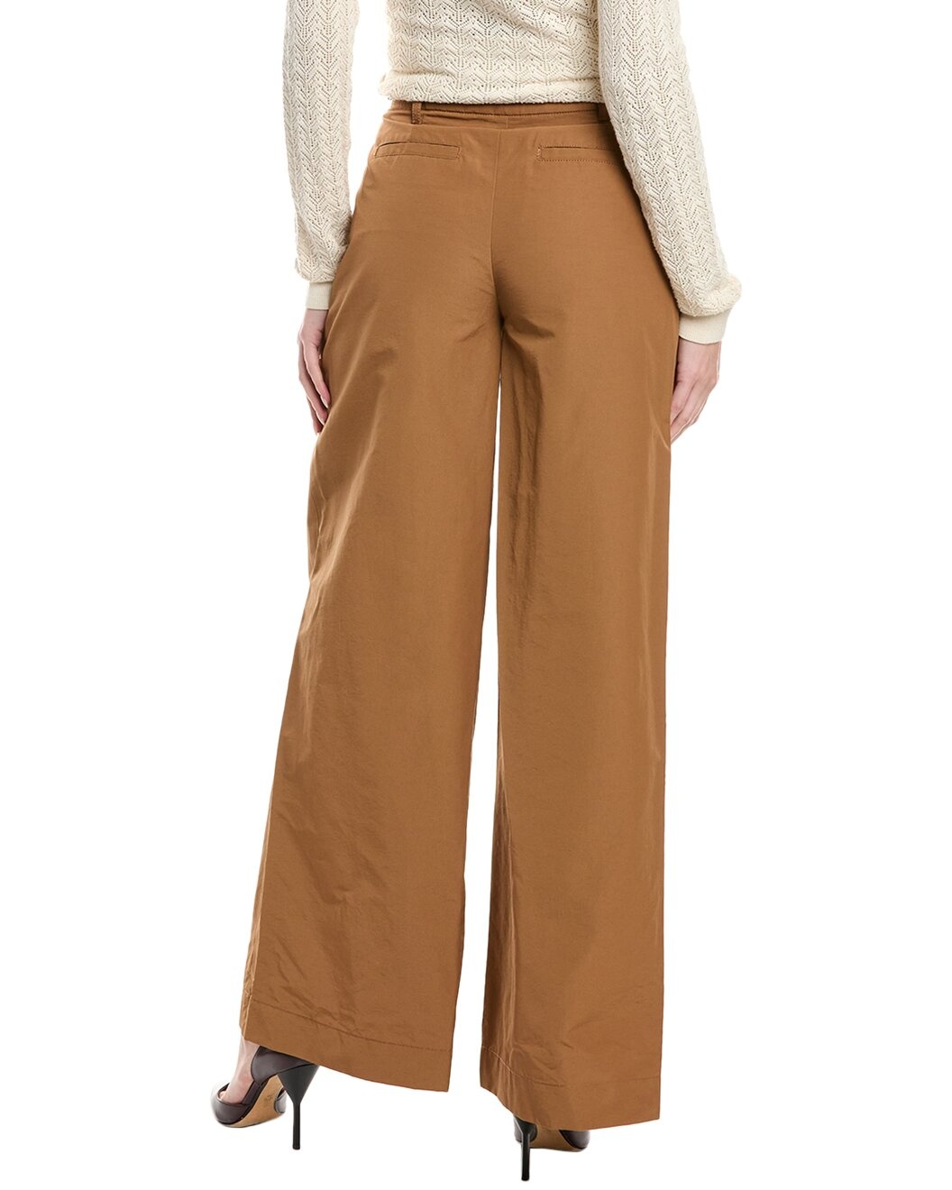 SIMKHAI Leroy Pleated Wide Leg Pant - 2
