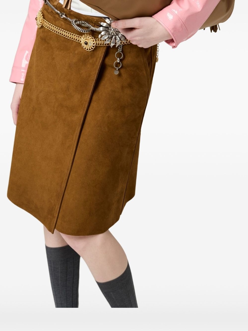 suede skirt - 3