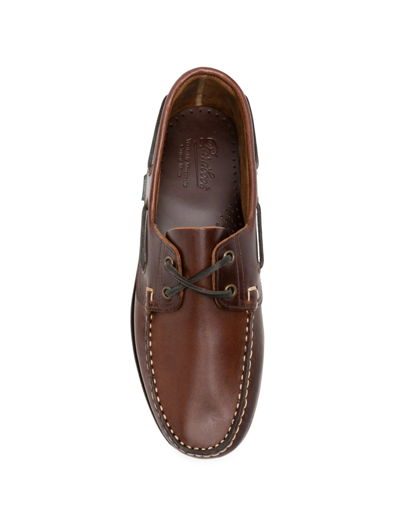 Paraboot Paraboot Lace-up Leather Boat Shoes outlook