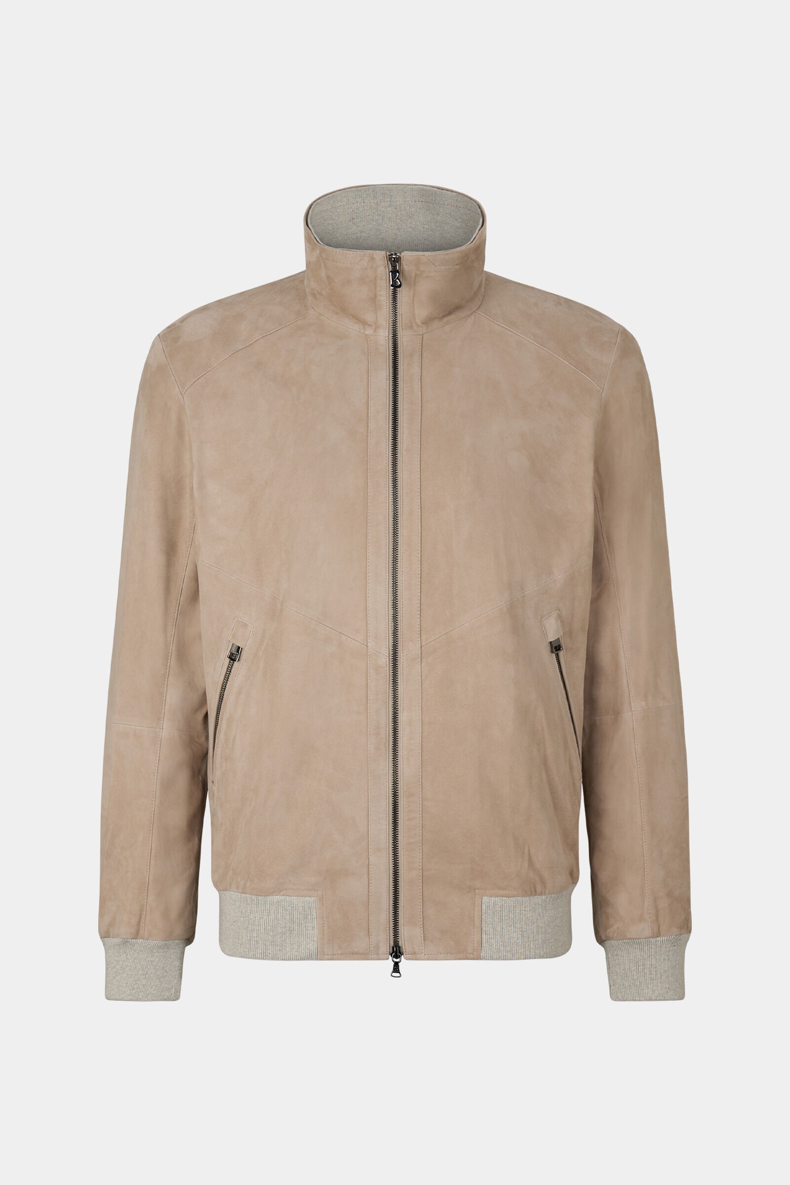 Mauro Leather jacket in Sand - 1