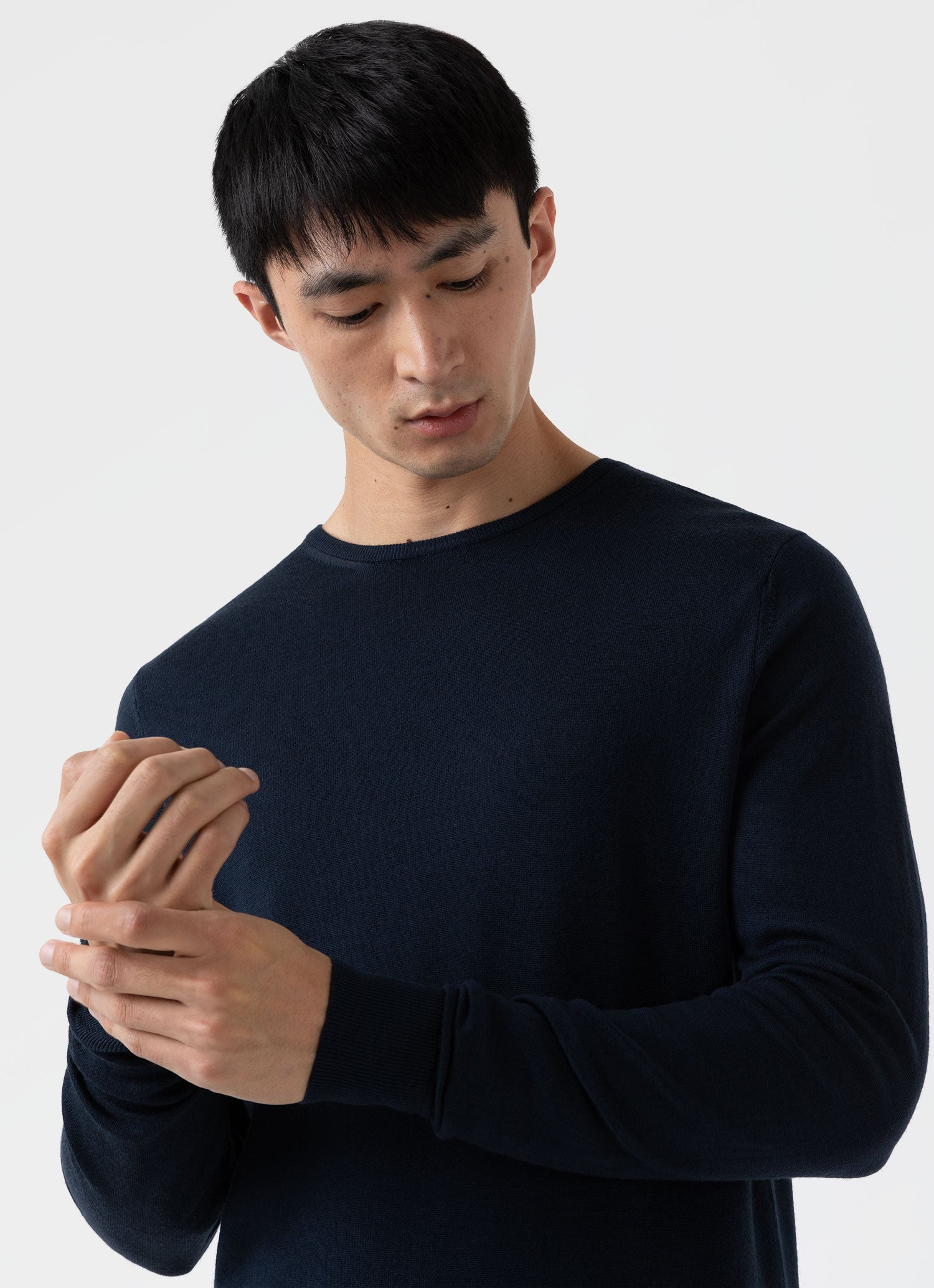 Fine Merino Wool Crew Neck - 6