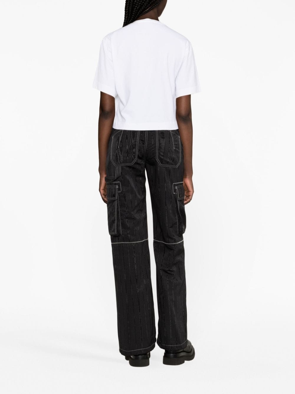 Big Logo Bookish cropped T-shirt - 3