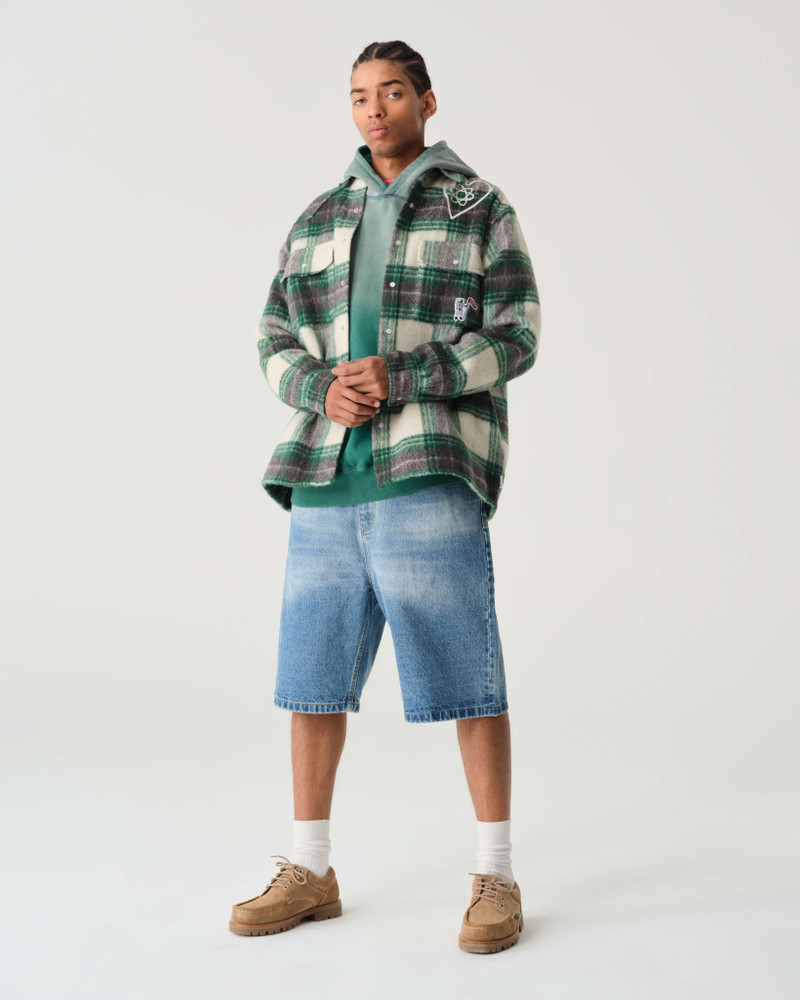 BILLIONAIRE BOYS CLUB HEART & MIND CHECK OVERSHIRT outlook