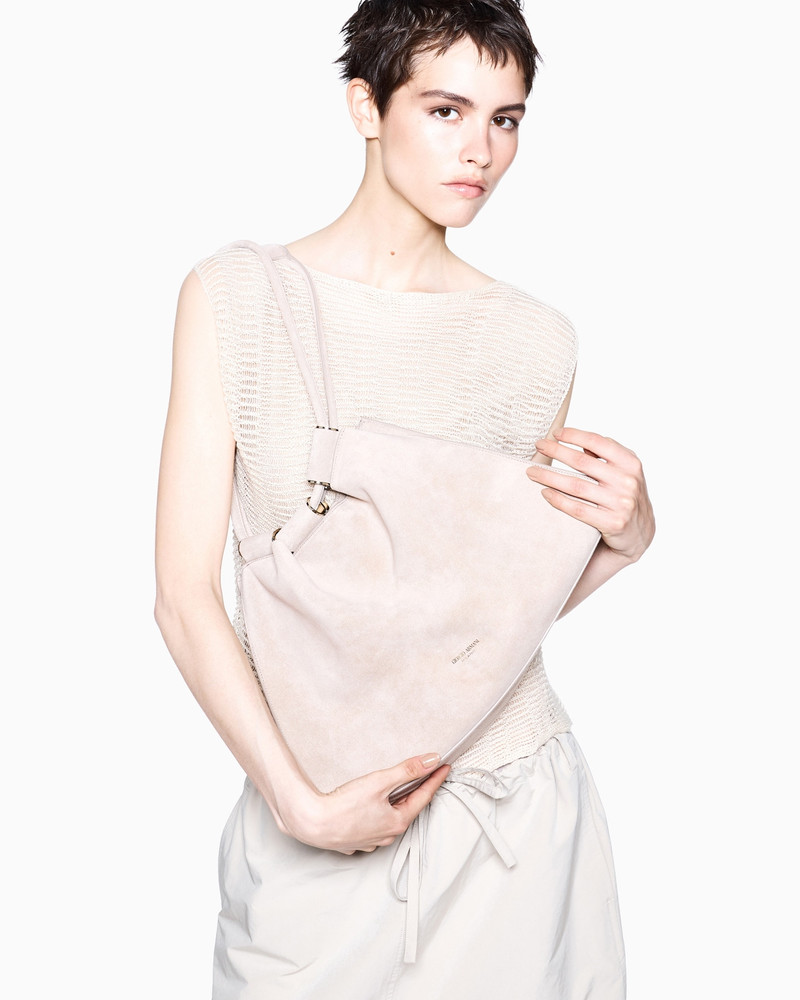 GIORGIO ARMANI CARGO TROUSERS IN TECHNICAL FABRIC outlook