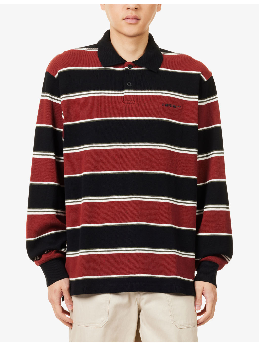 Malone Striped Cotton Rugby Shirt - 3