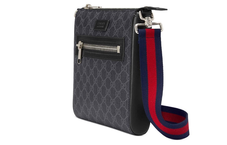 Gucci GG Supreme Small Messenger Bag 'Black' 523599-K5RLN-1095 - 2