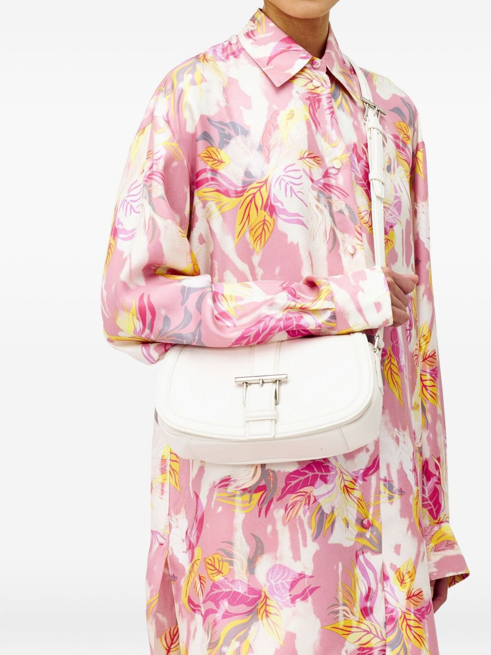 buckle-detail cross body bag - 2