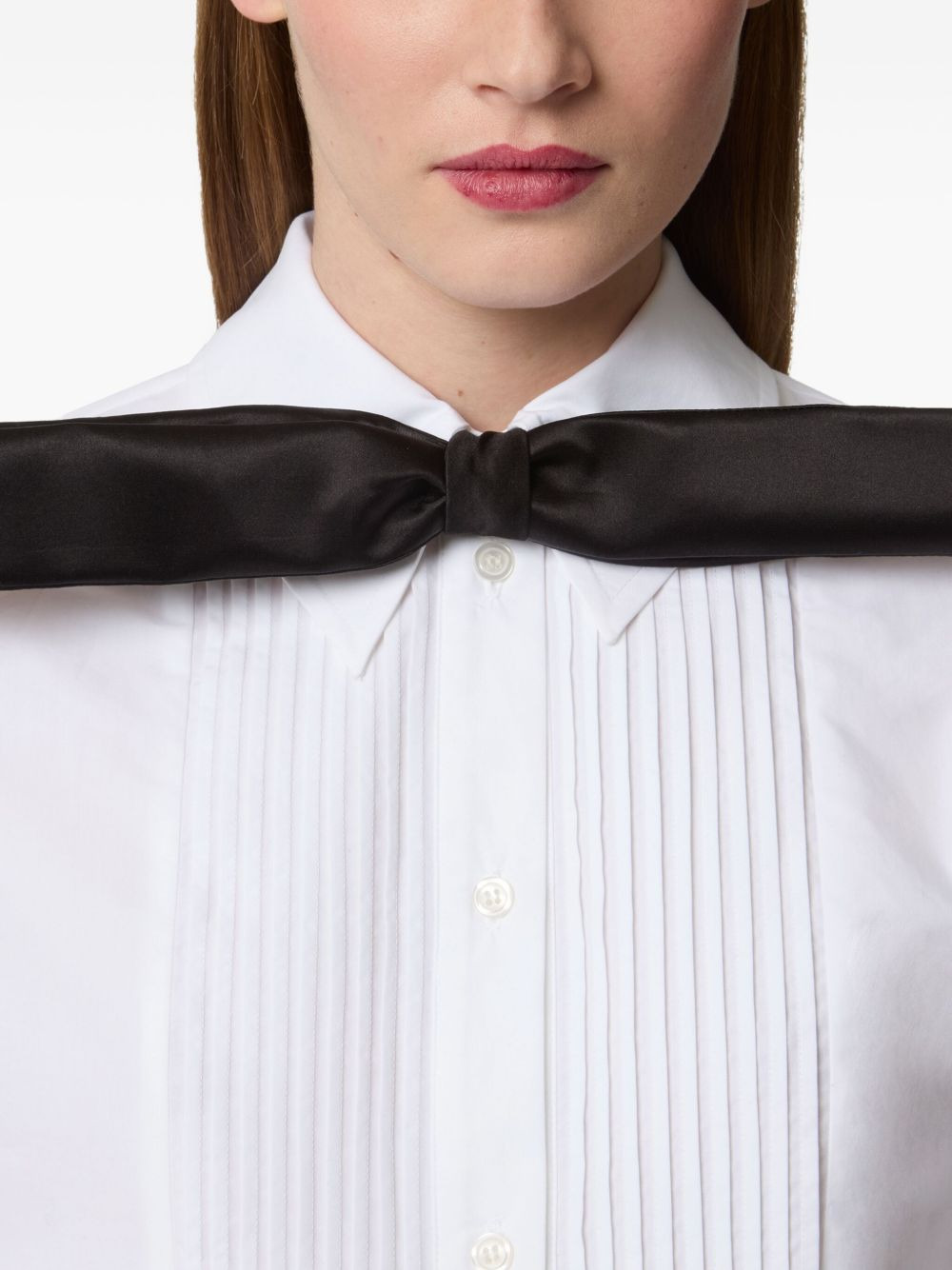 satin bow tie - 2