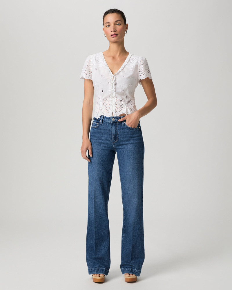 PAIGE Leenah Wide Leg Jean outlook